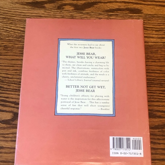 IT’S ABOUT TIME, JESSE, BEAR, AND OTHER RHYMES HARD COVER BY NANCY WHITE CARLSTO - Picture 2 of 4